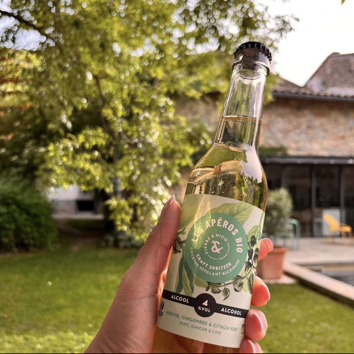Cocktail BIO 4%VOL - Menthe, gingembre & citron vert
