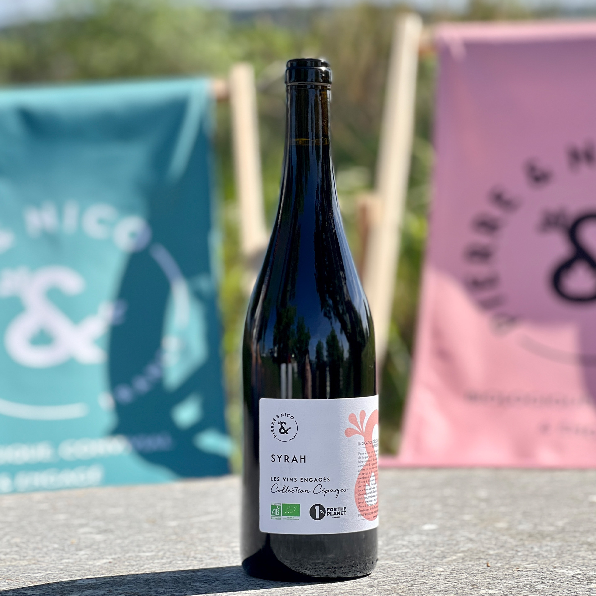 Les vins engages - Collection Cepages - Syrah BIO