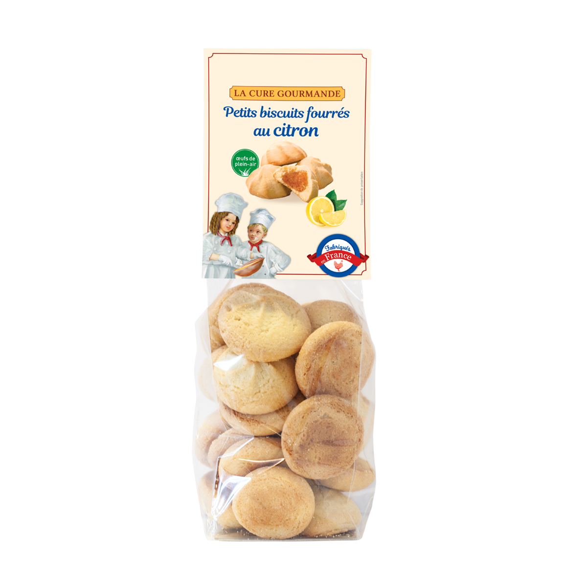 BISCUIT FOURRE CITRON