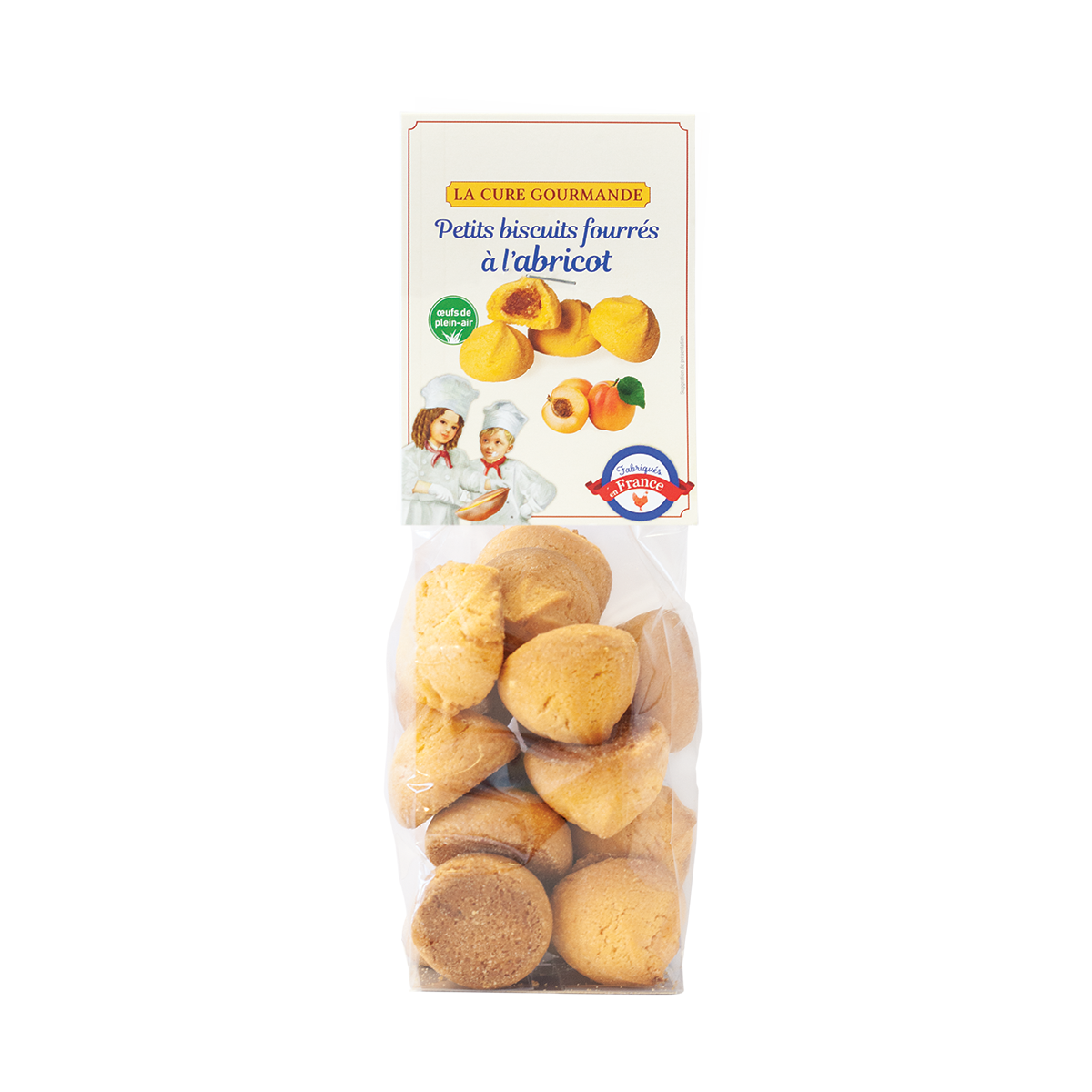 BISCUIT FOURRE ABRICOT