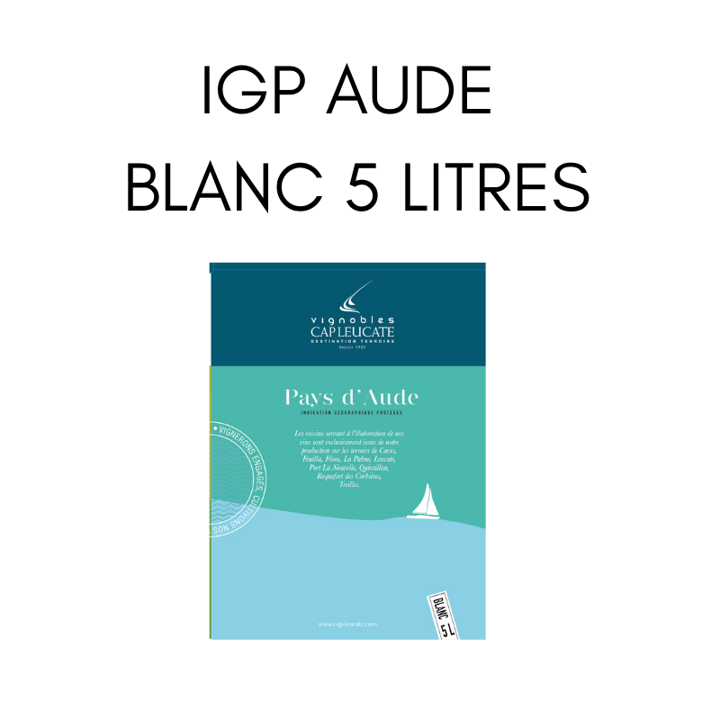BIB Bag in Box IGP Aude Blanc