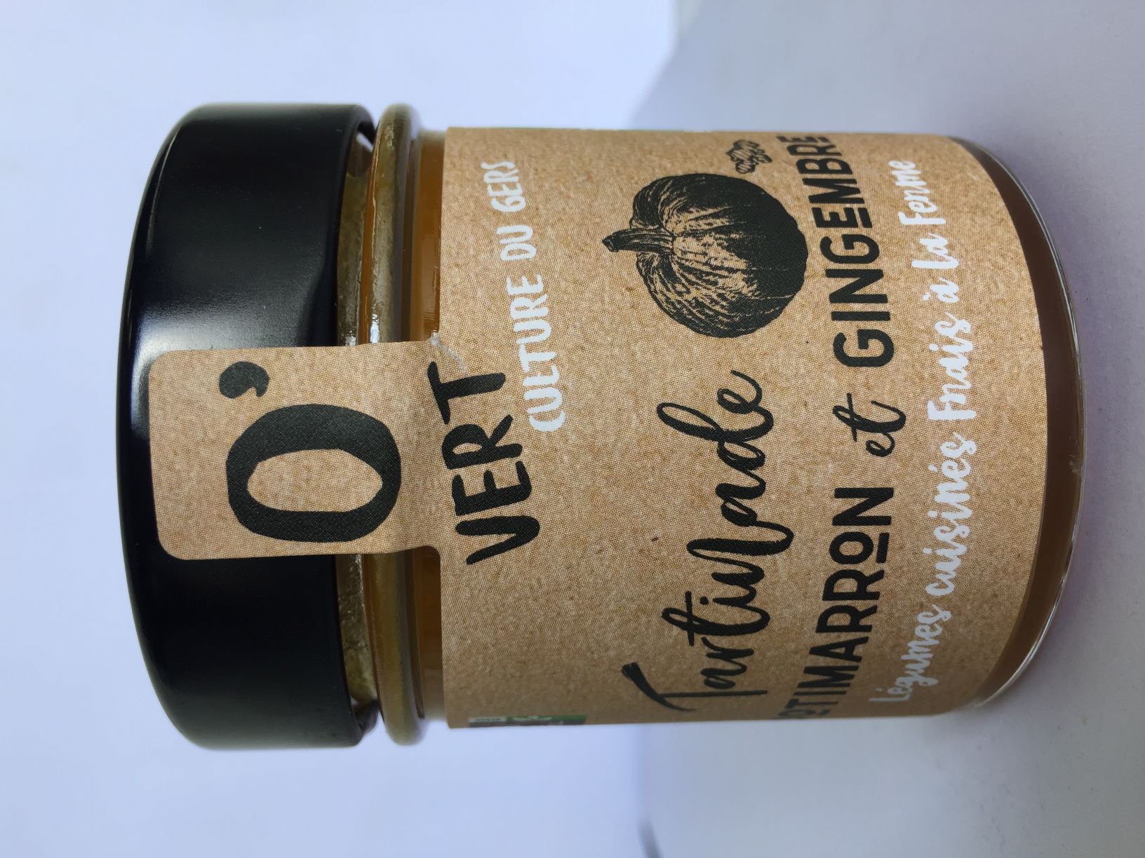 Tartinade potimarron et gingembre