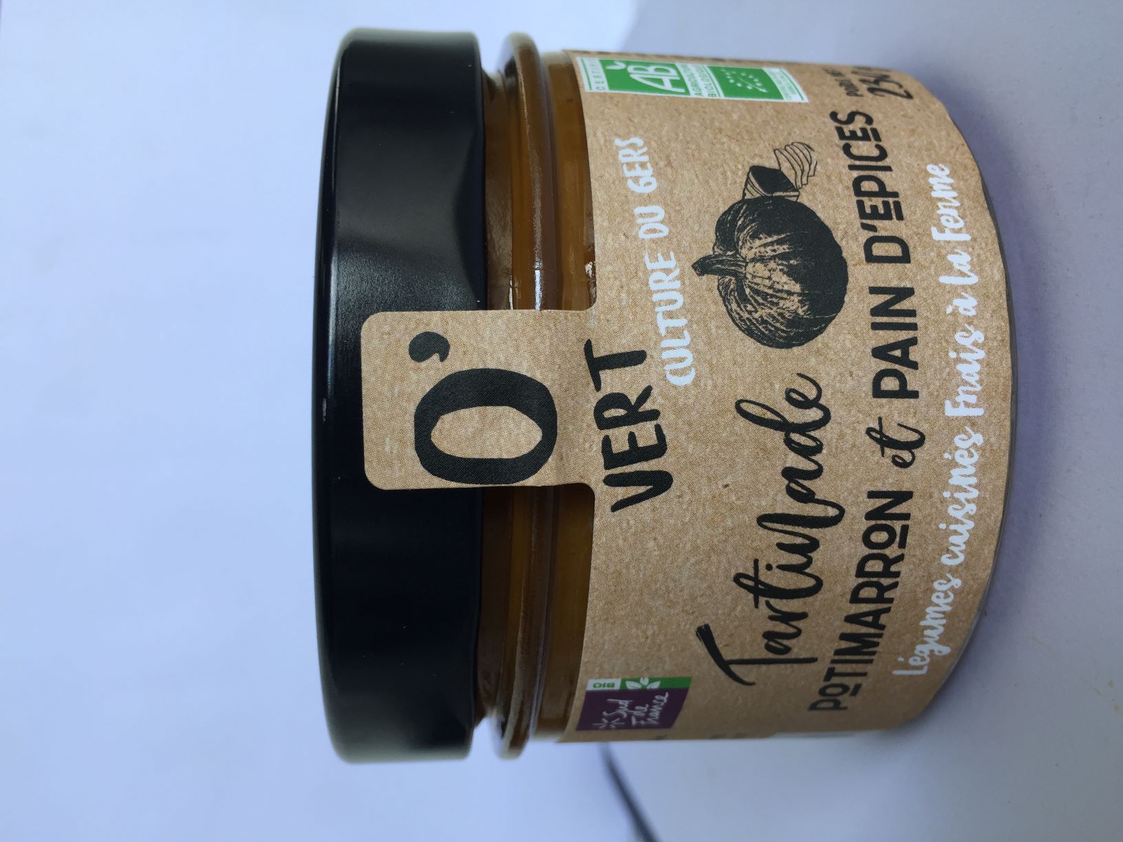 Tartinade potimarron et pain d'epices