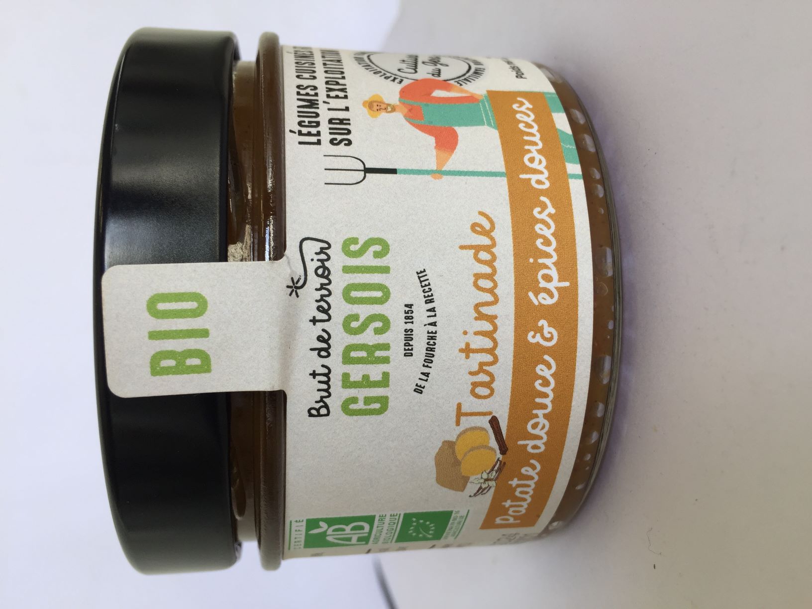 Tartinade patate douce et epices douces