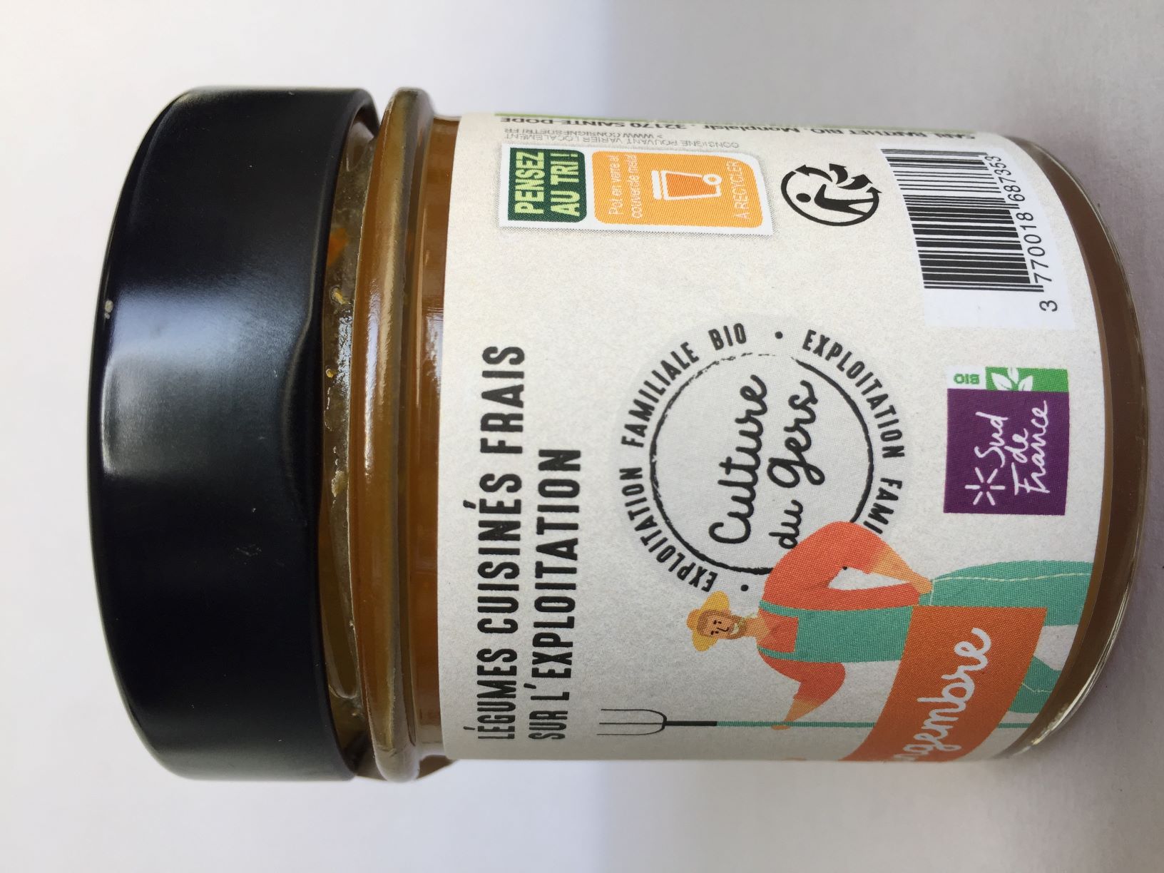 Tartinade potimarron, citron et gingembre