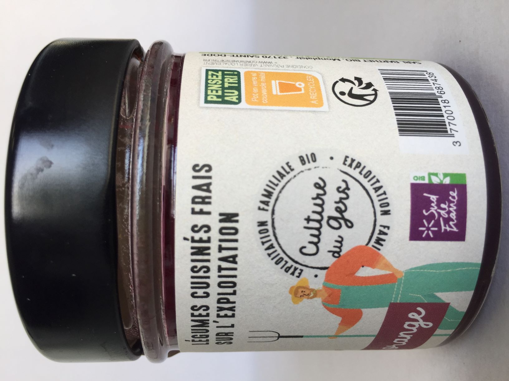 Tartinade patate douce violette & orange