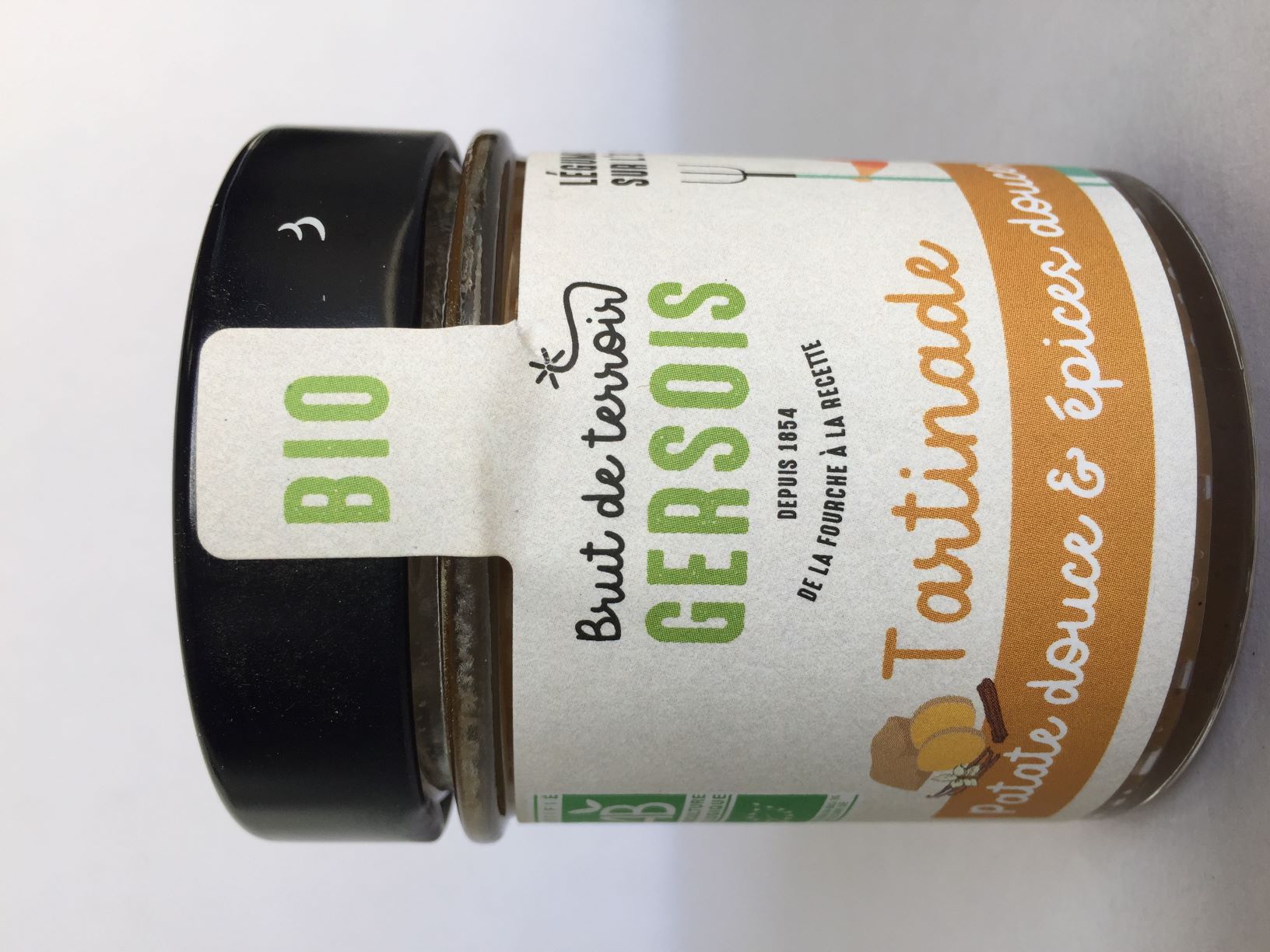 Tartinade patate douce et epices douces