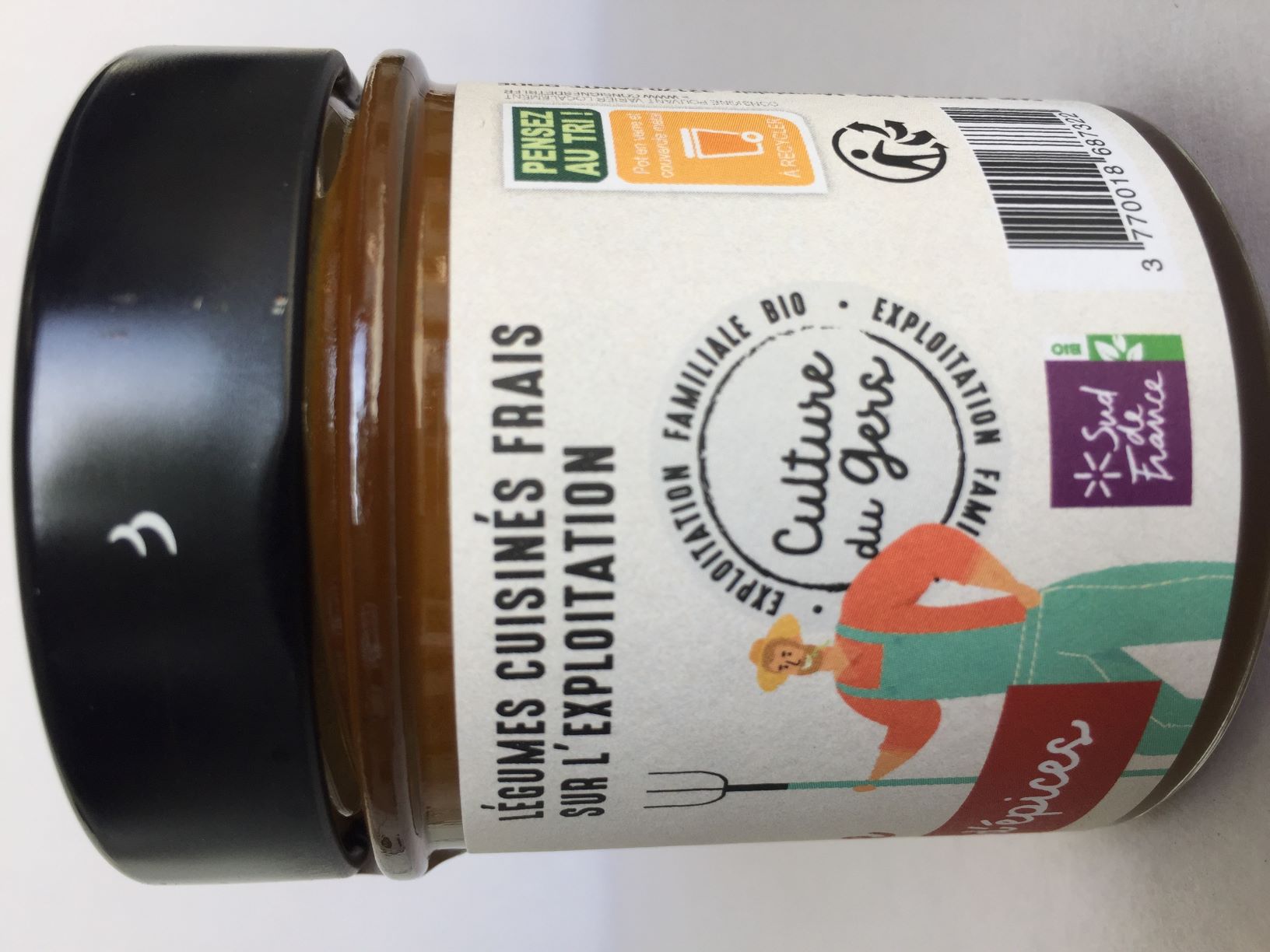 Tartinade potimarron et pain d'epices