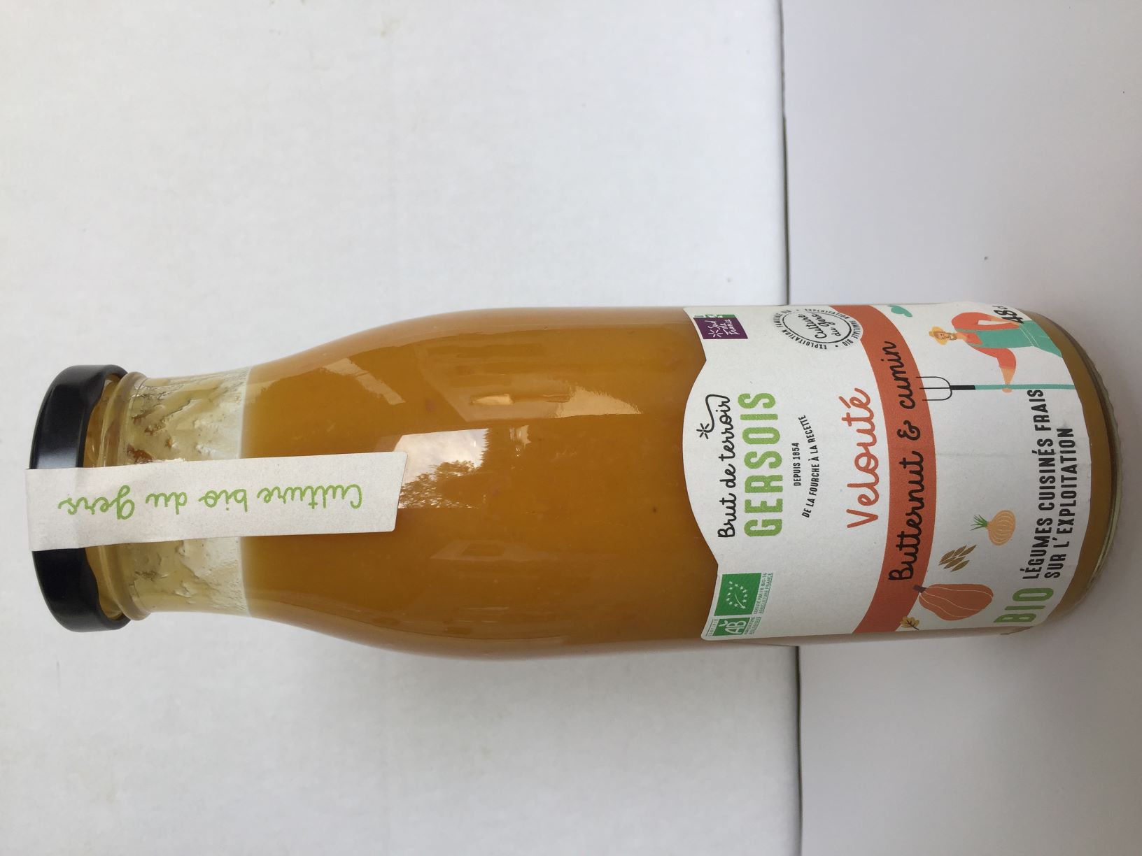 Veloute butternut et cumin