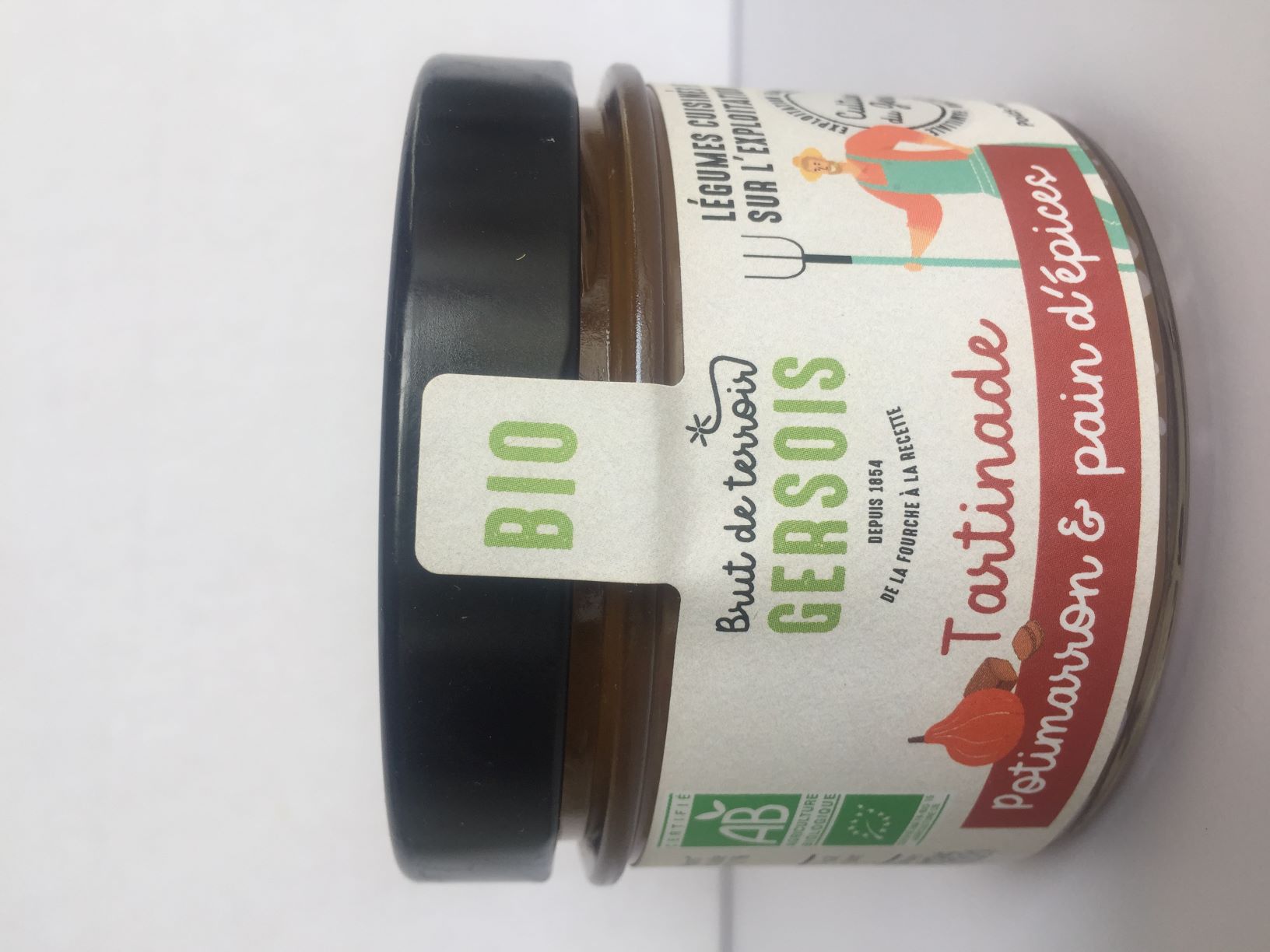 Tartinade potimarron et pain d'epices