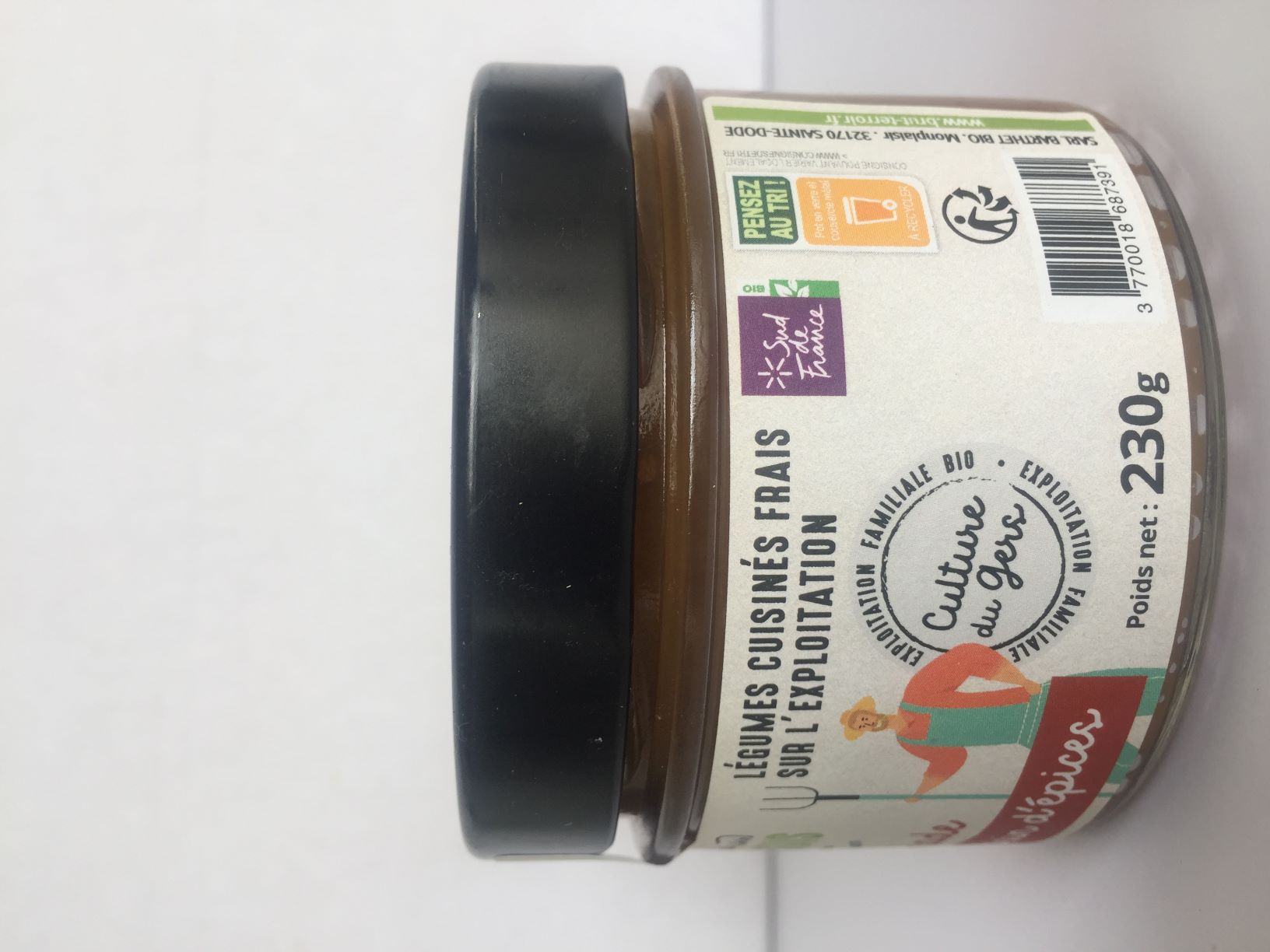 Tartinade potimarron et pain d'epices