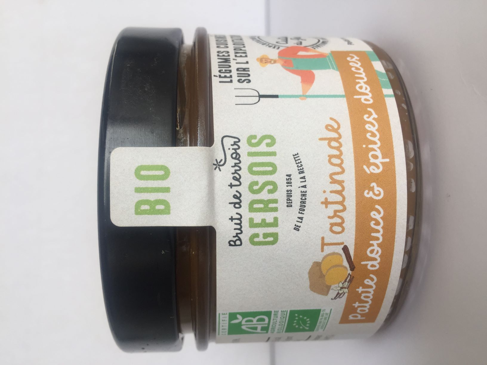 Tartinade patate douce et epices douces