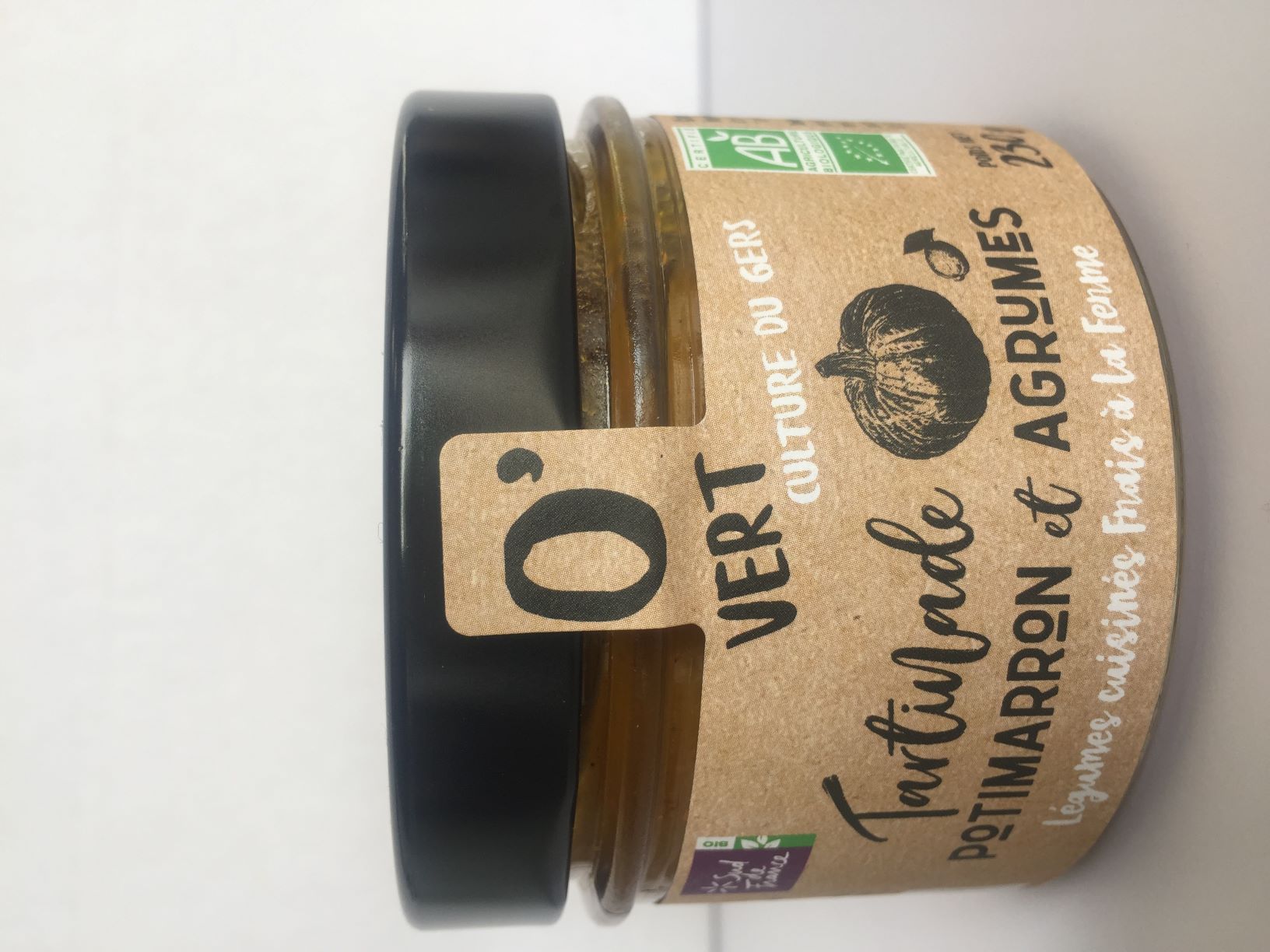 Tartinade potimarron et agrumes
