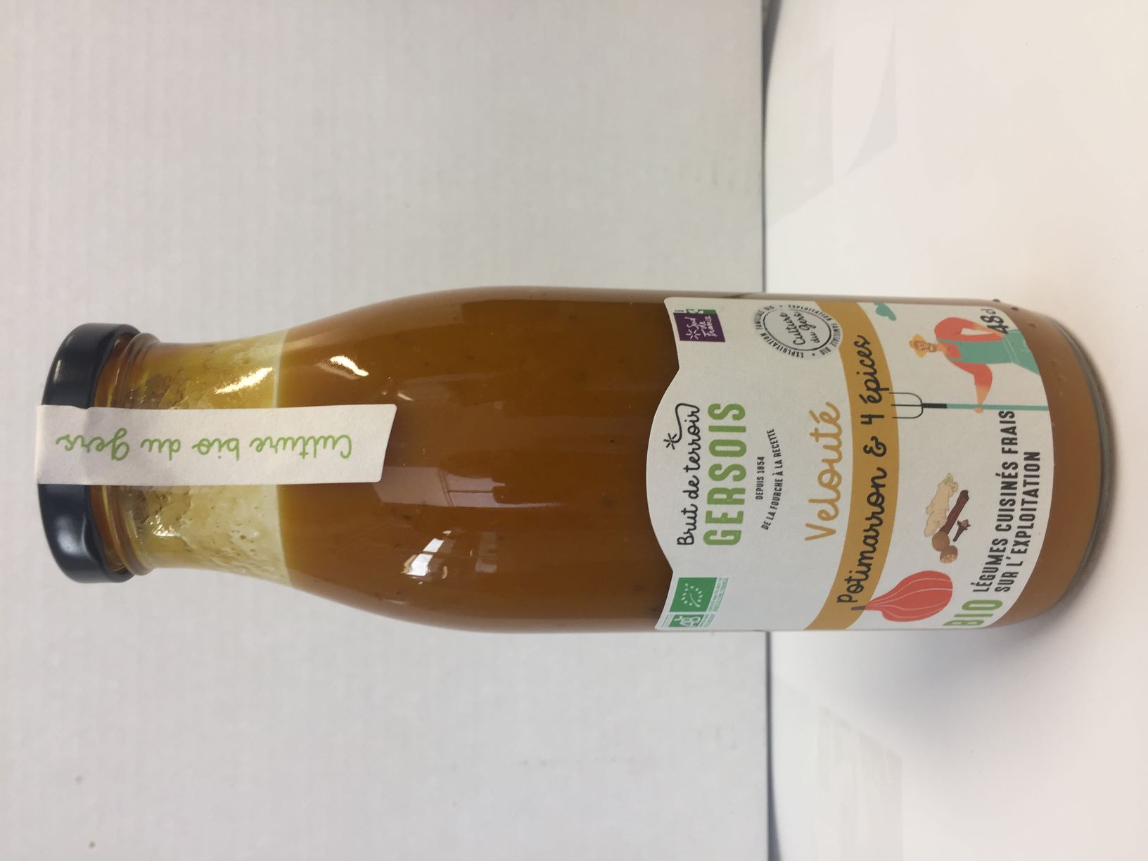 Veloute potimarron et 4 epices