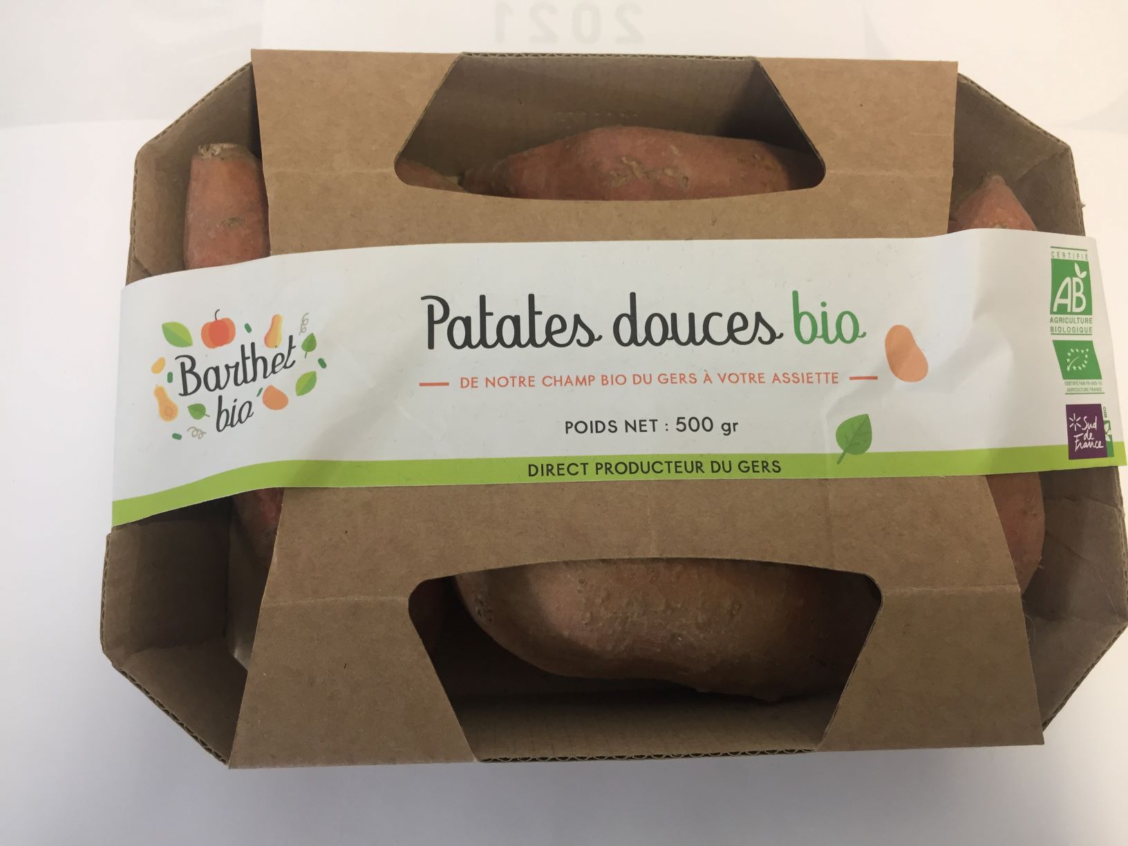 Patates douces bio