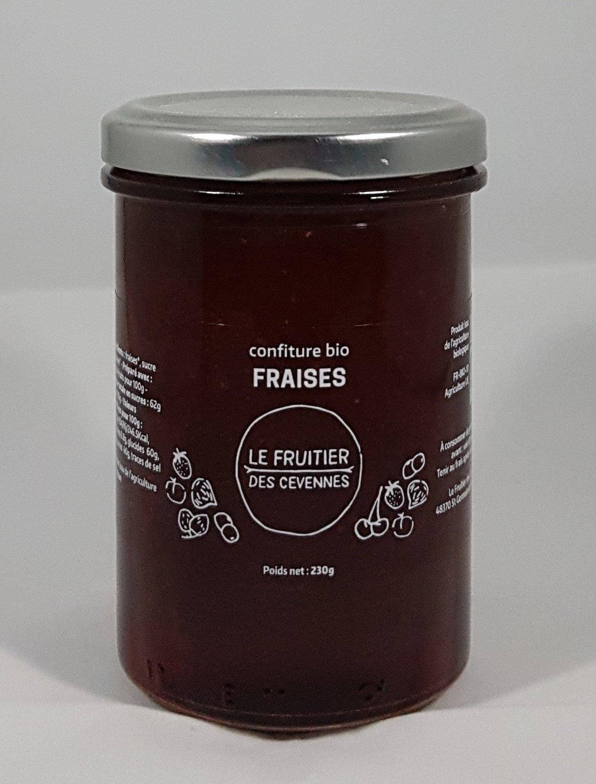 Confiture de Fraises Bio