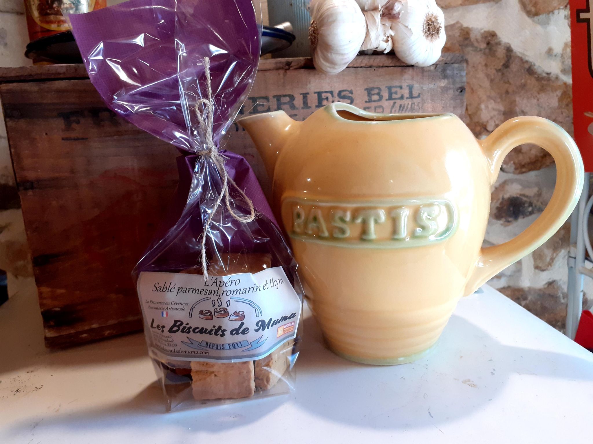 L'Apero parmesan, romarin, thym et sel de Camargue