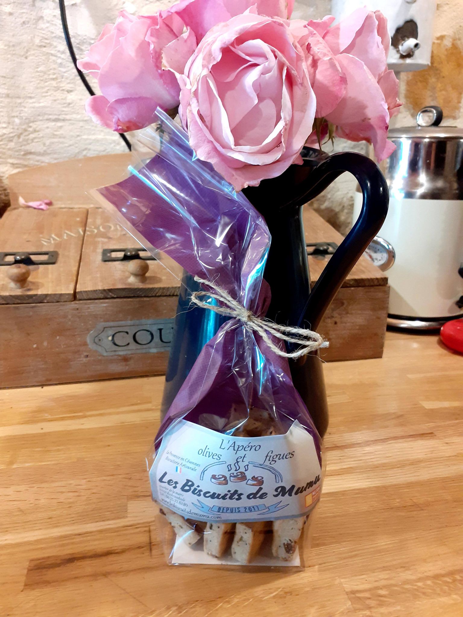 L'Apero olives , figues et sel de Camargue