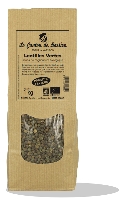 Lentilles vertes