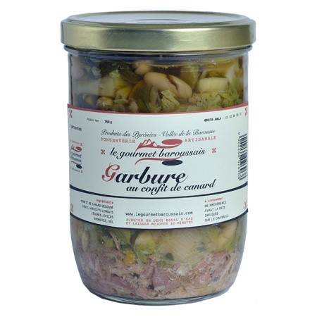 Garbure au confit de canard 790g