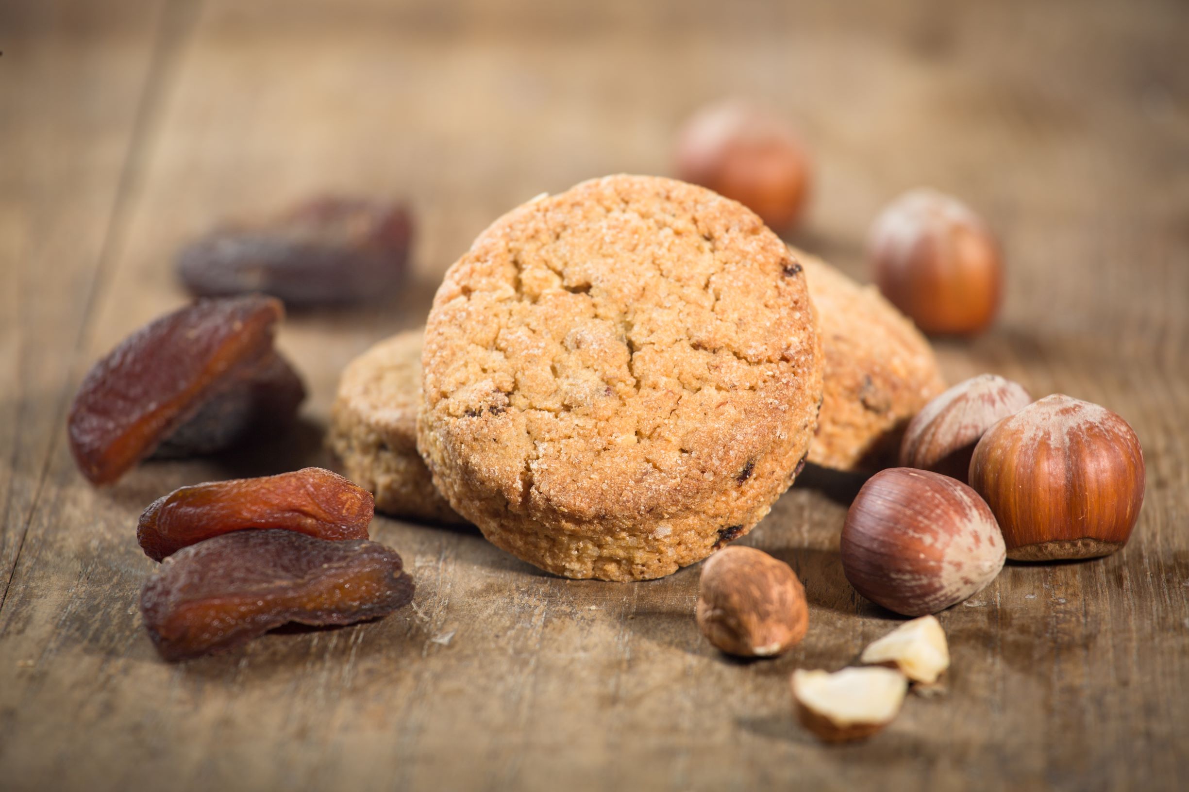 Cookie abricots secs - noisettes