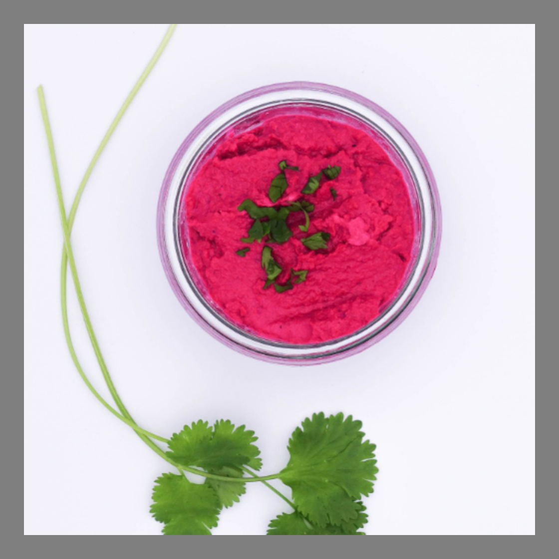 Houmous a la betterave