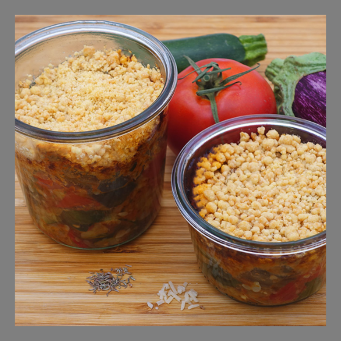 Crumble sale du soleil