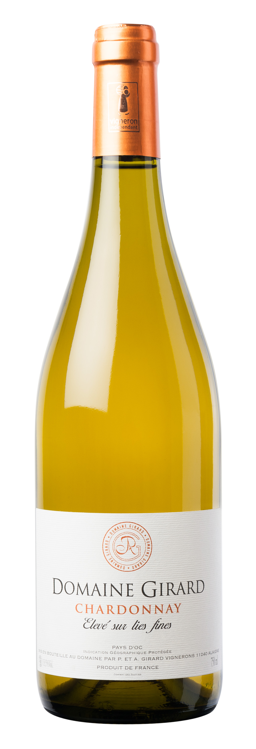 Chardonnay eleve sur lies fines