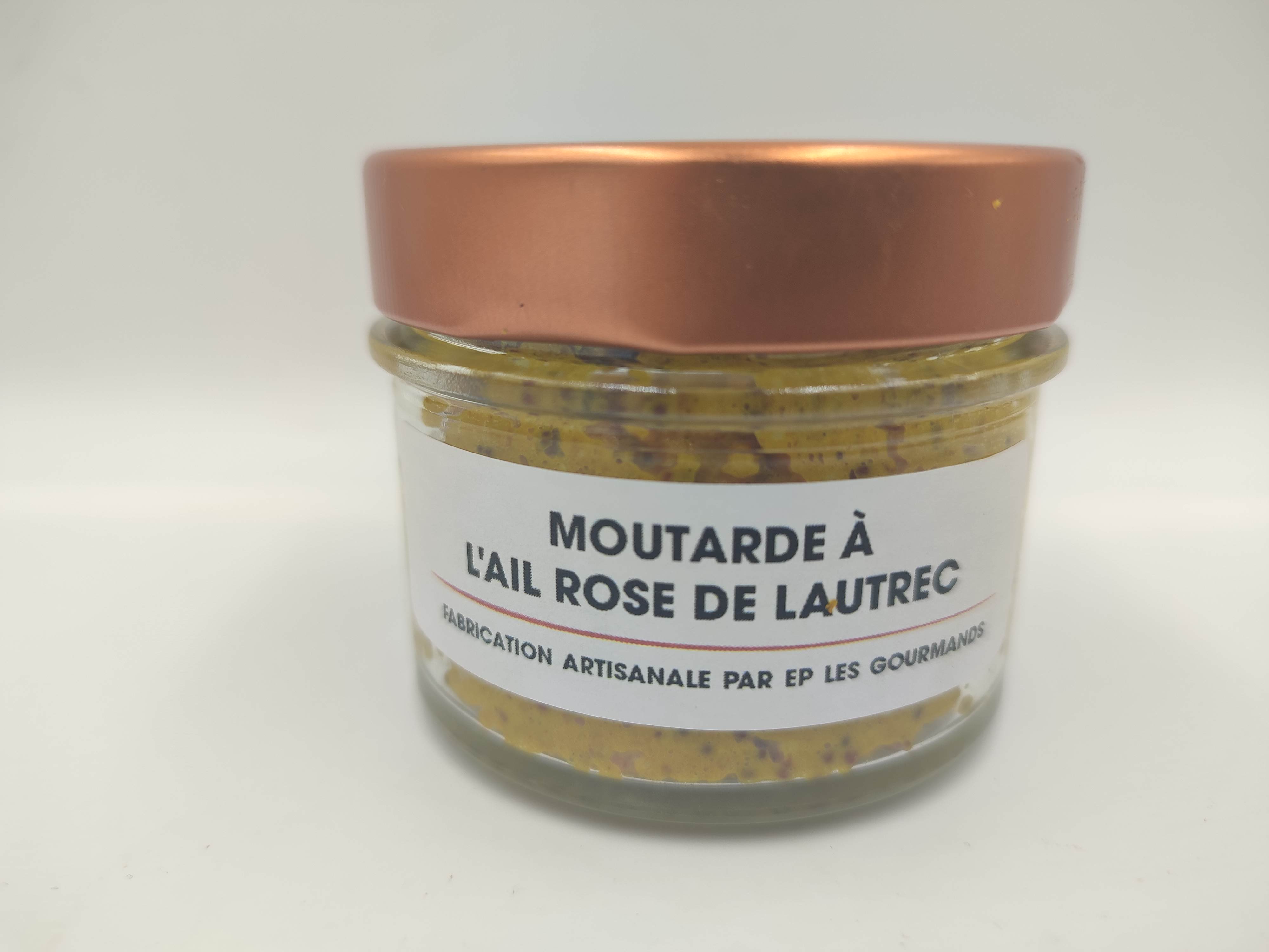 Moutarde à l'ail rose de Lautrec