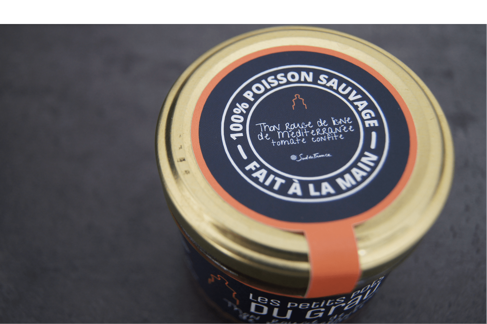 Les petits pots du Grau - Thon rouge de Mediterranee, tomates confites