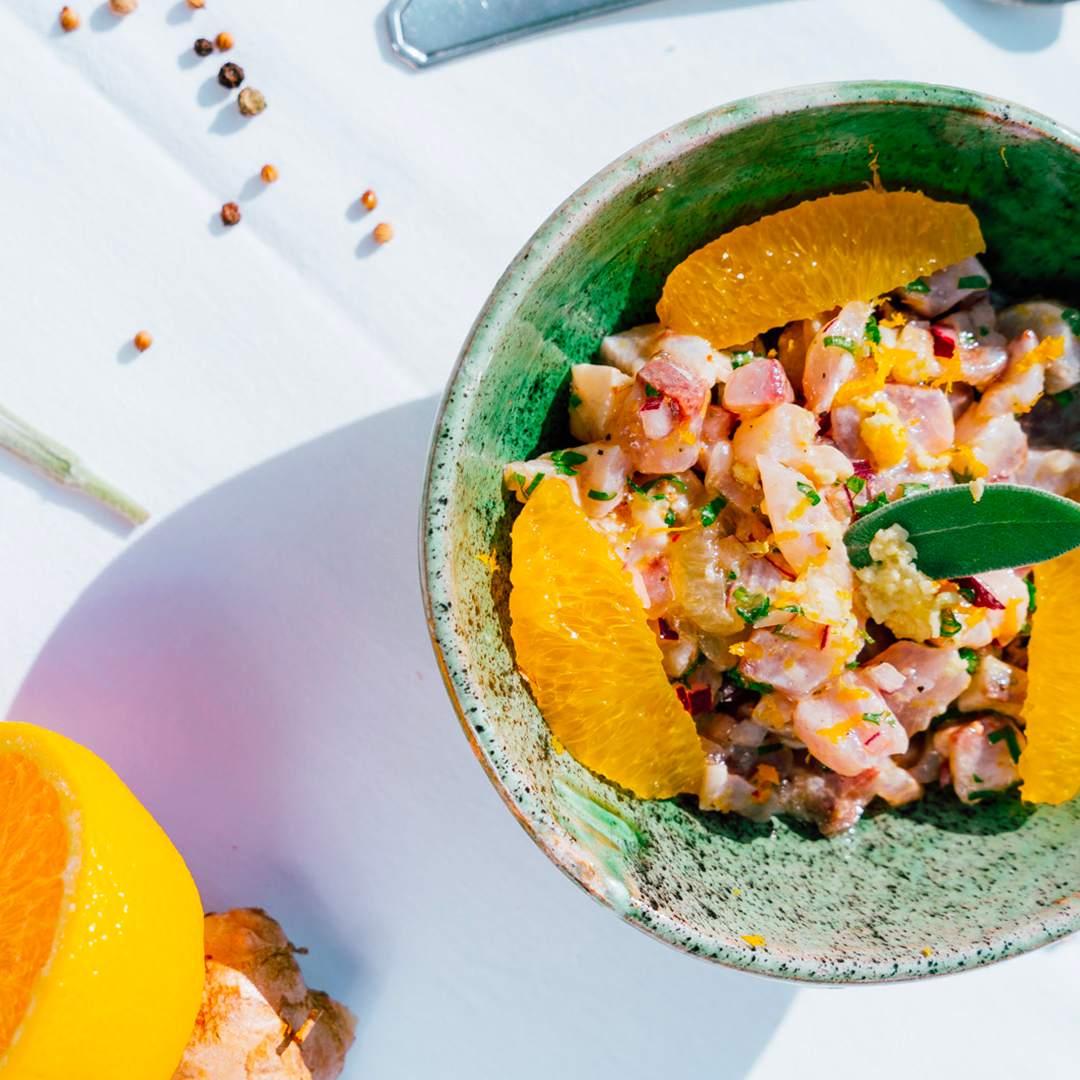 Tartare de poisson sauvage extra frais