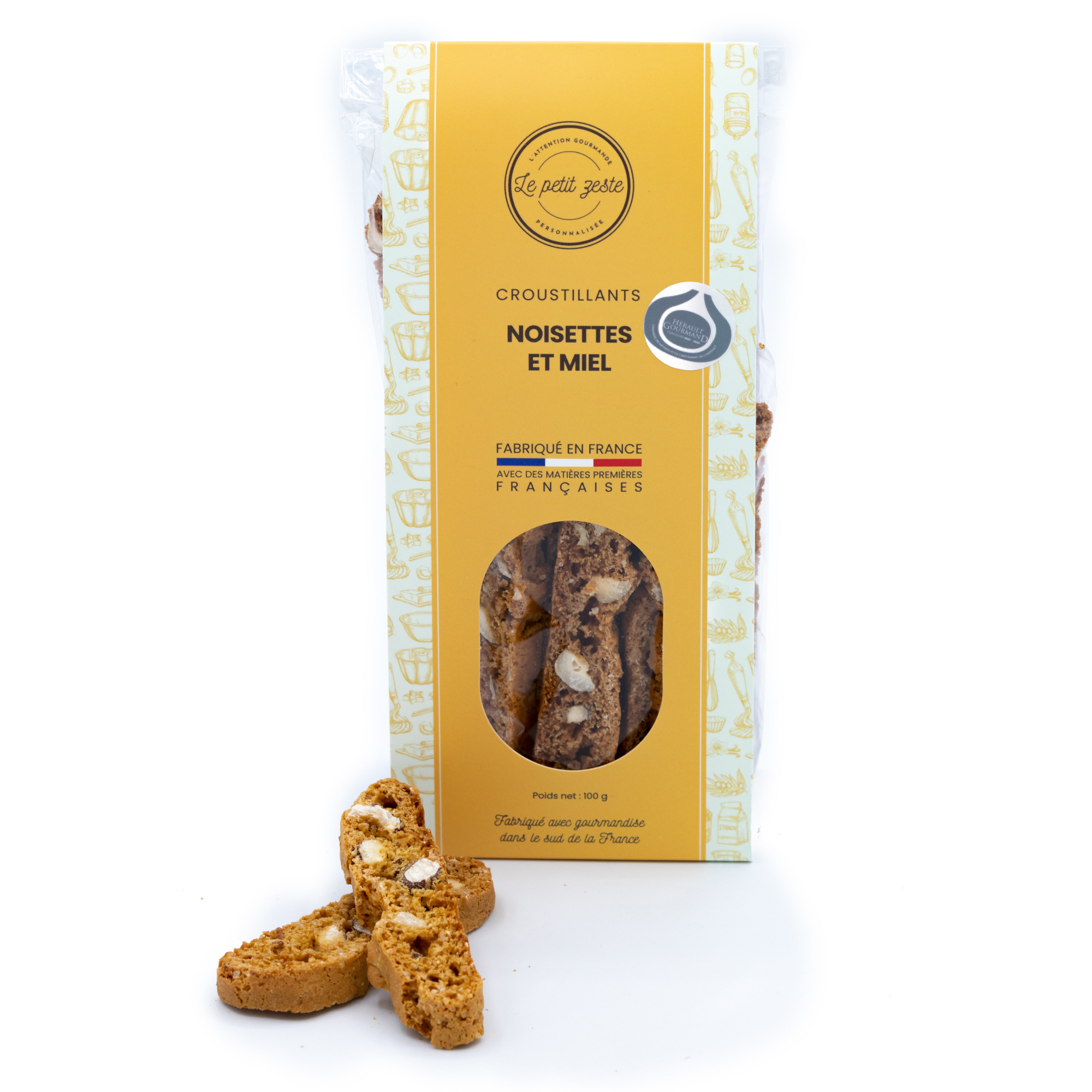 Croustillants noisette et miel