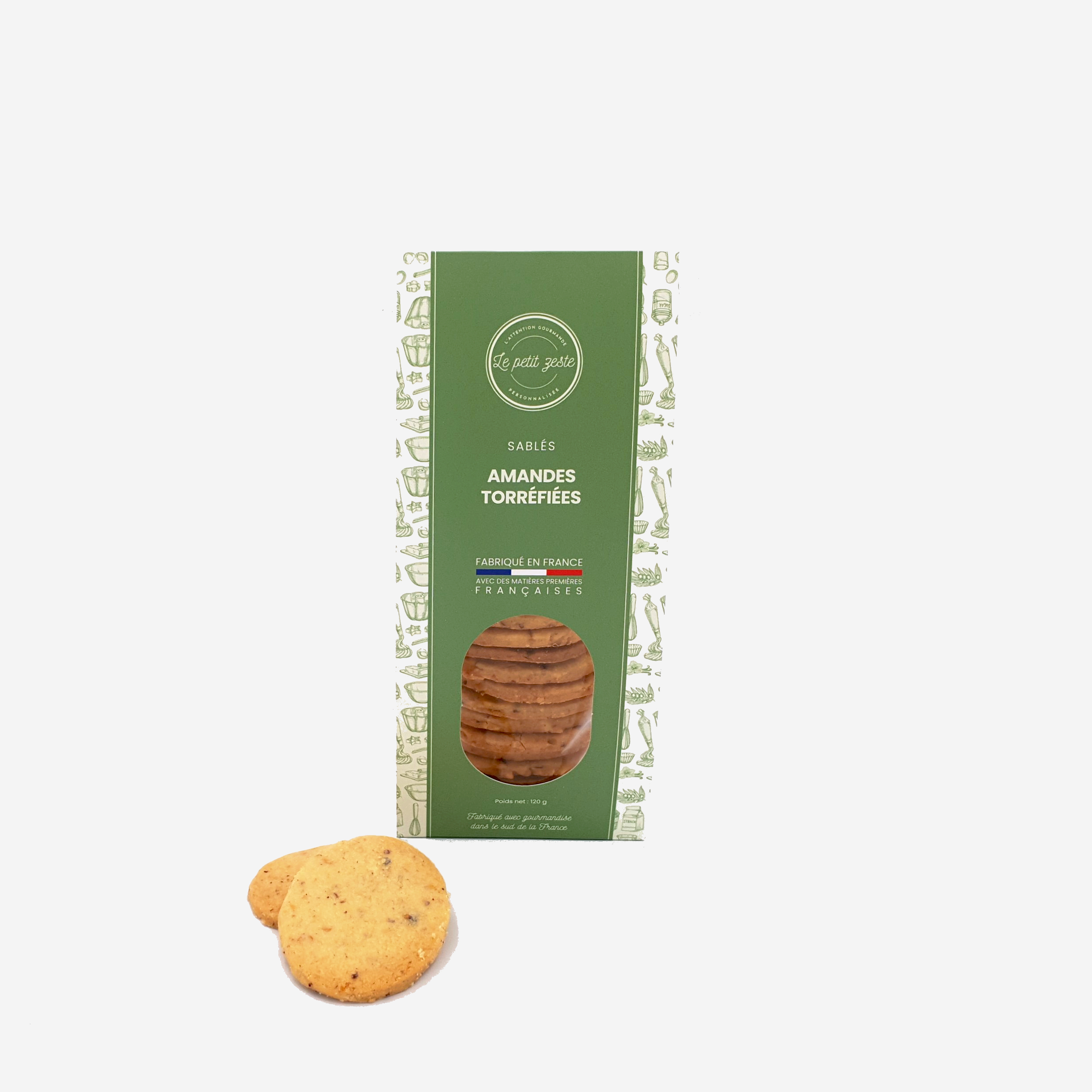 Sables aux amandes torrefiees