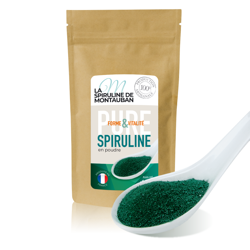 Spiruline en poudre