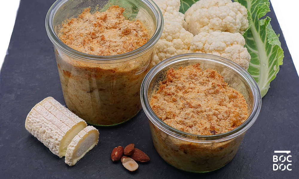 Gratine de boulgour au chevre