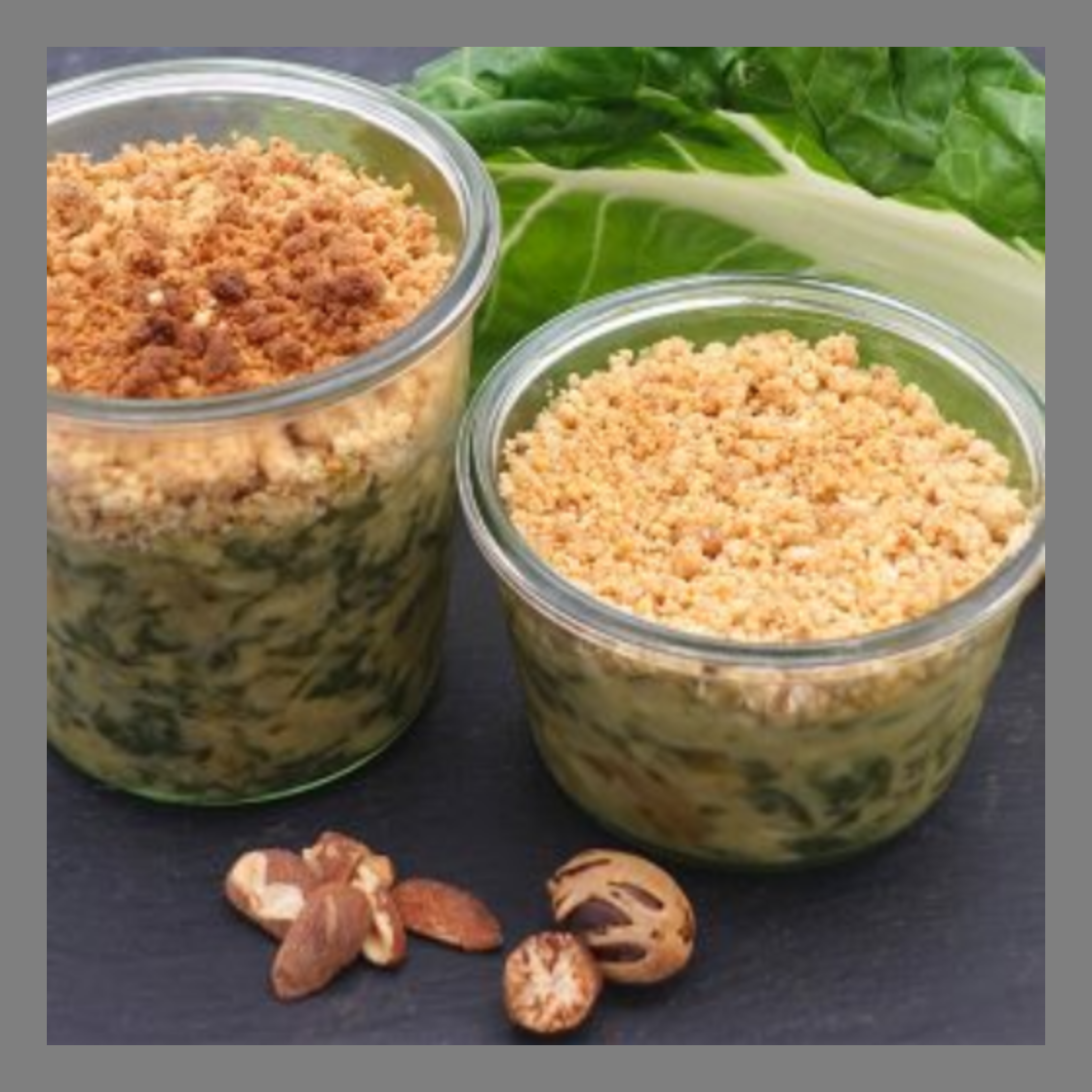 Crumble sale aux blettes