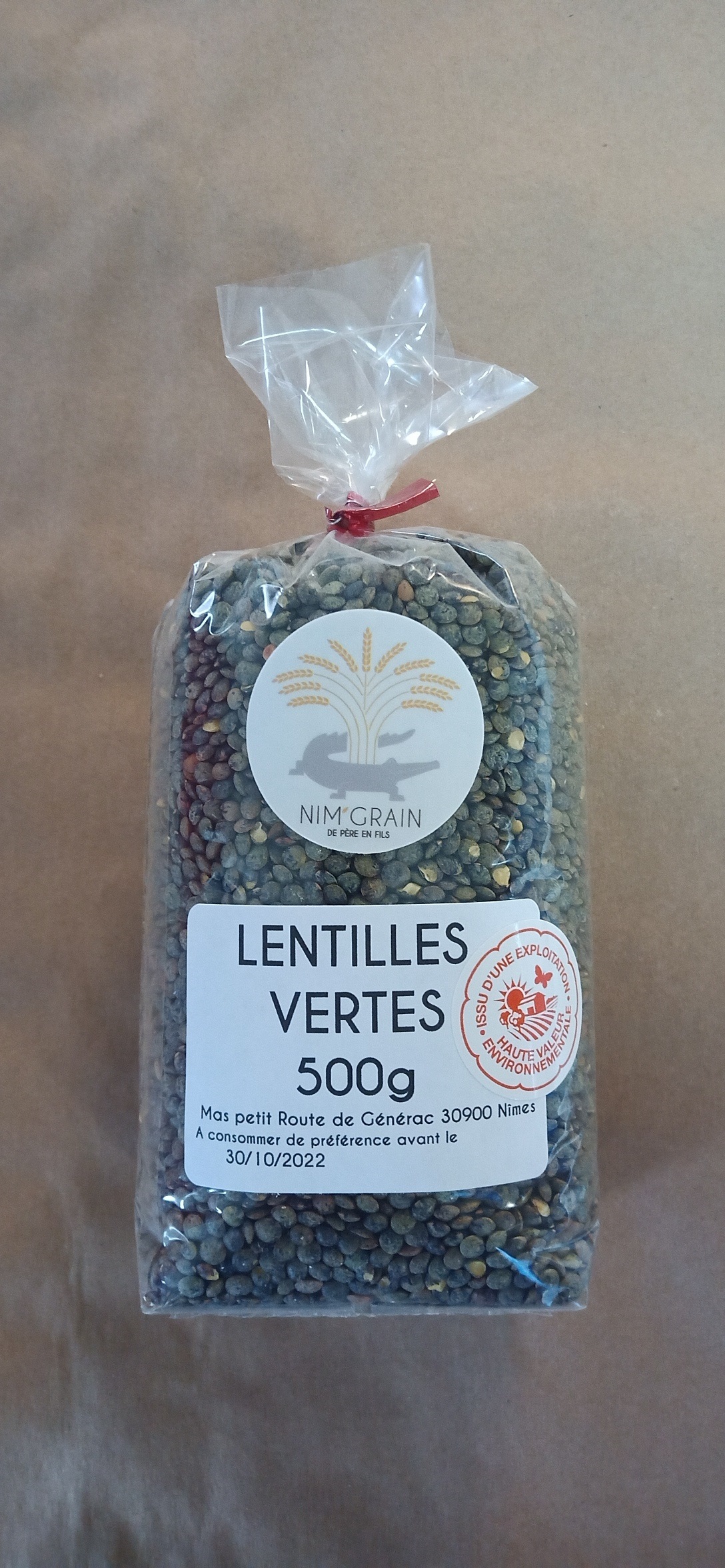 Lentilles vertes