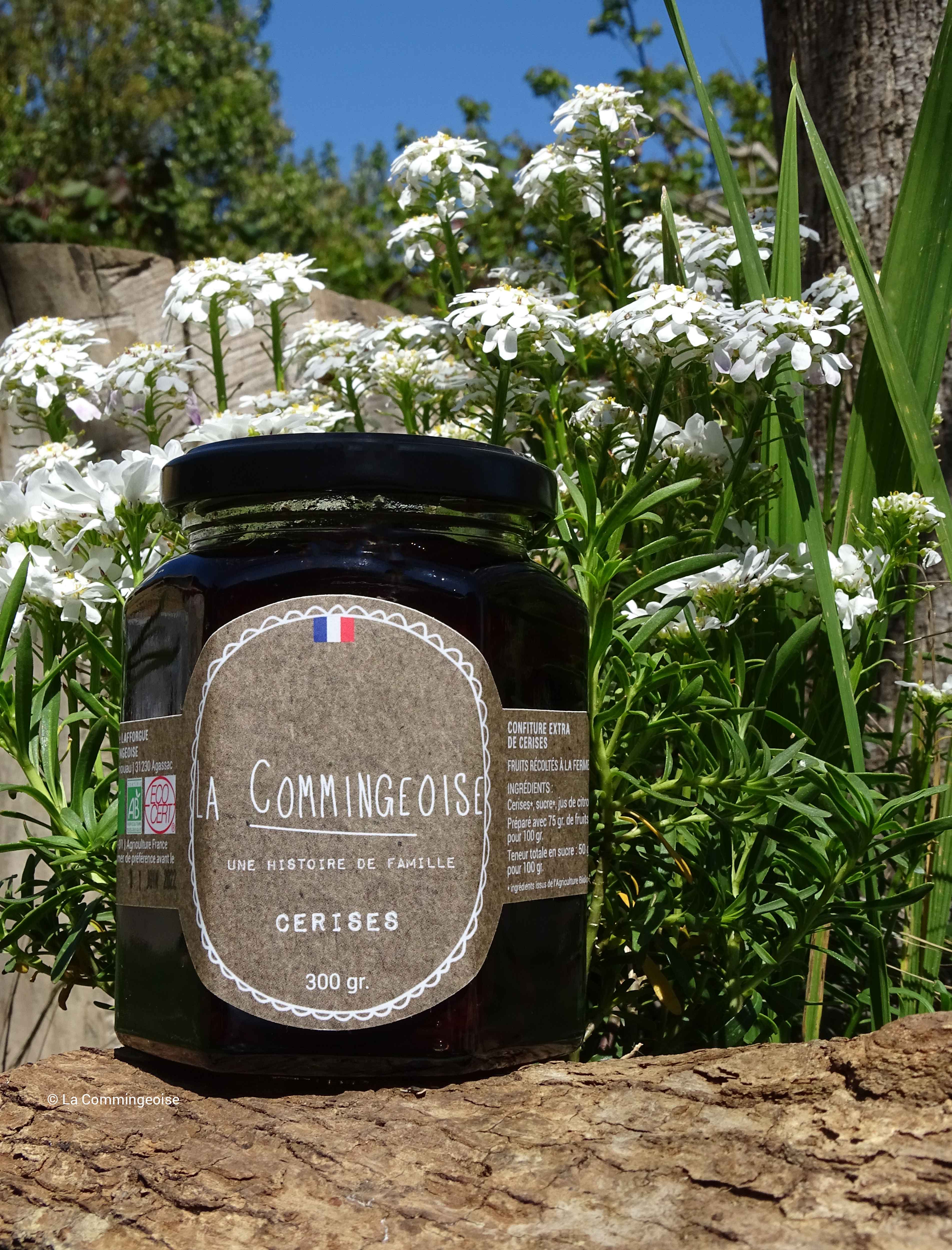 CONFITURE DE CERISES extra BIO