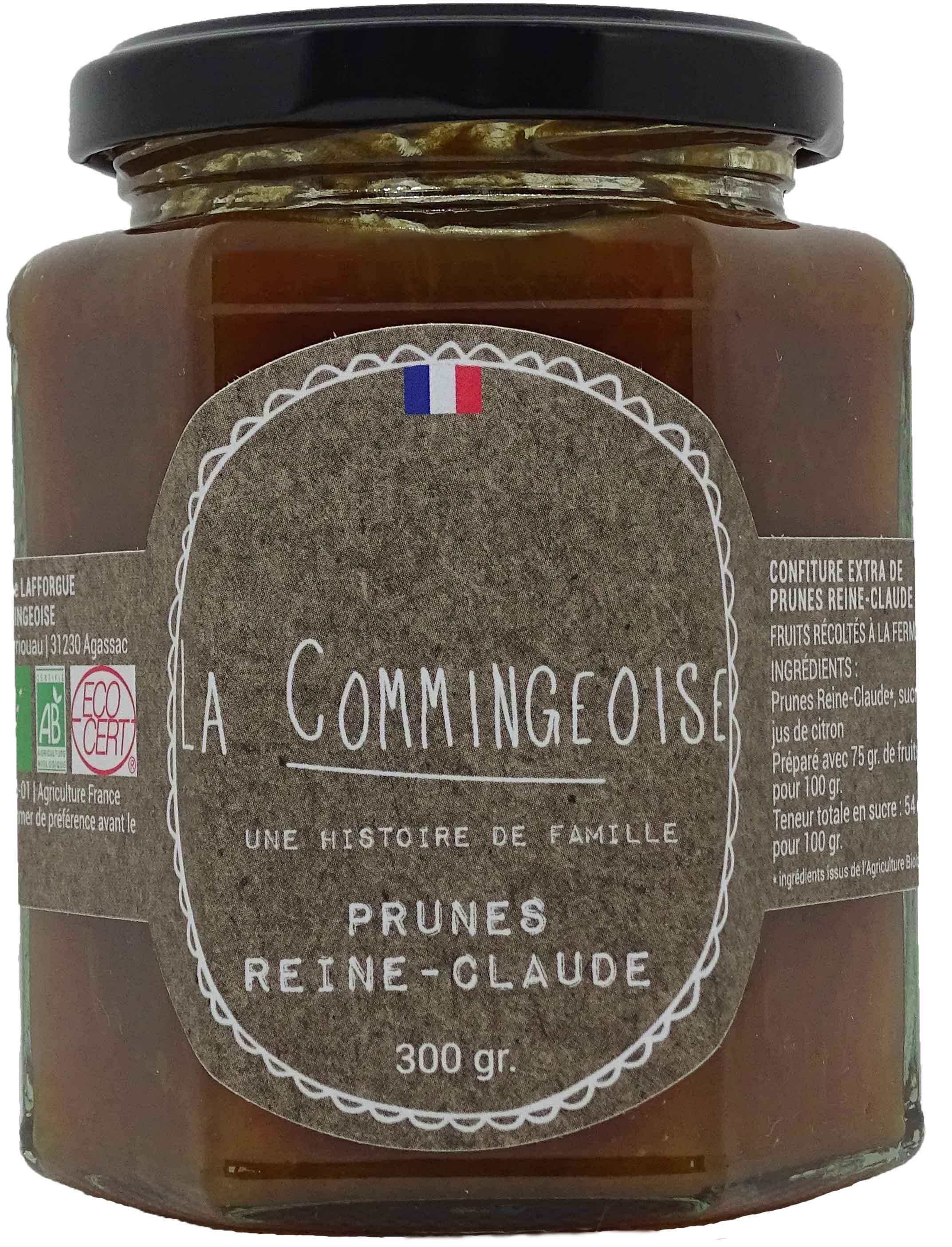 CONFITURE DE REINE-CLAUDE extra BIO