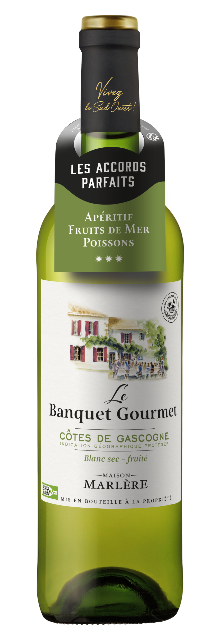 Le Banquet Gourmet Cotes de Gascogne blanc sec