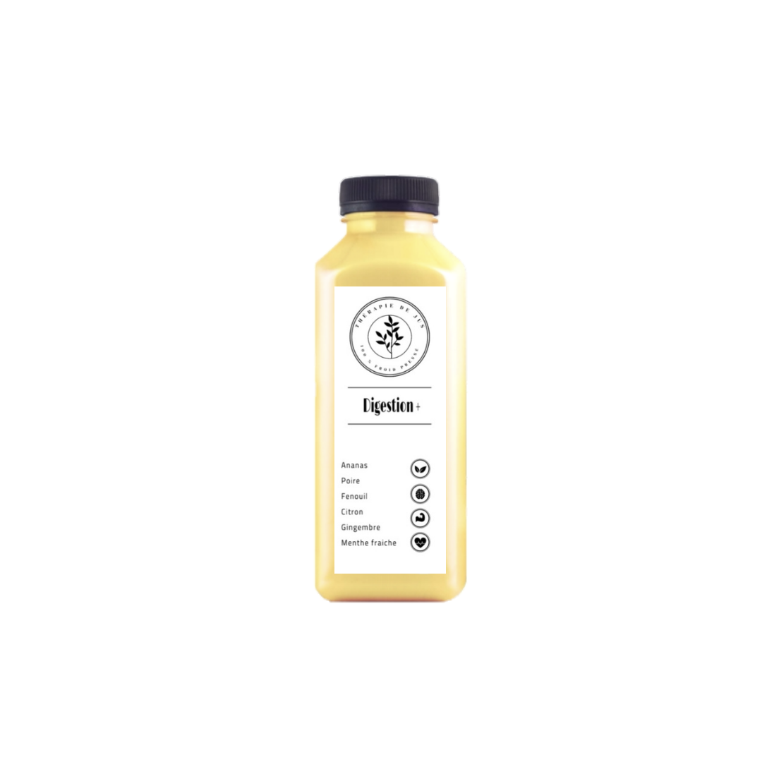 100% presse a froid jus Aide digestive - une bouteille de 330 ML