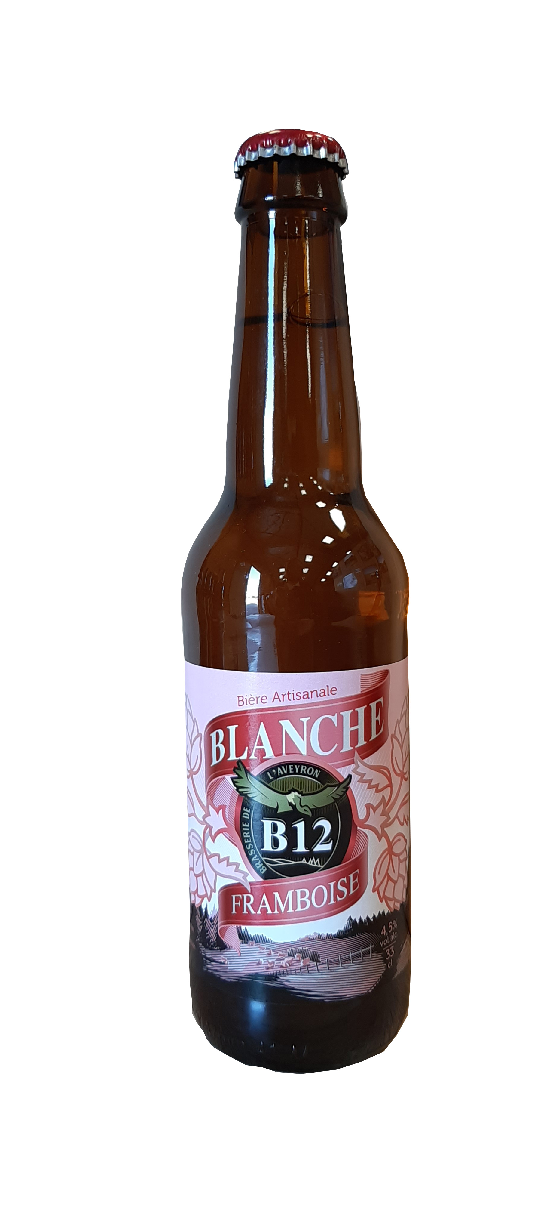 B12 Blanche a la framboise