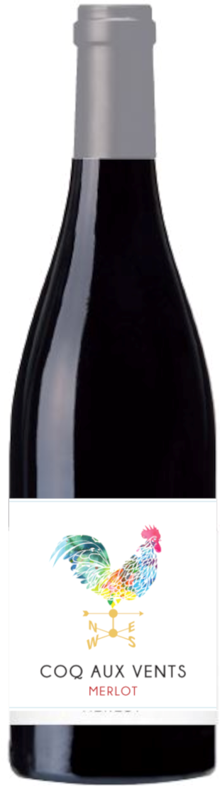 Coq Aux vents - Merlot 2020