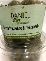 Olive verte Picholine a l'Escabeche - pot 250gr