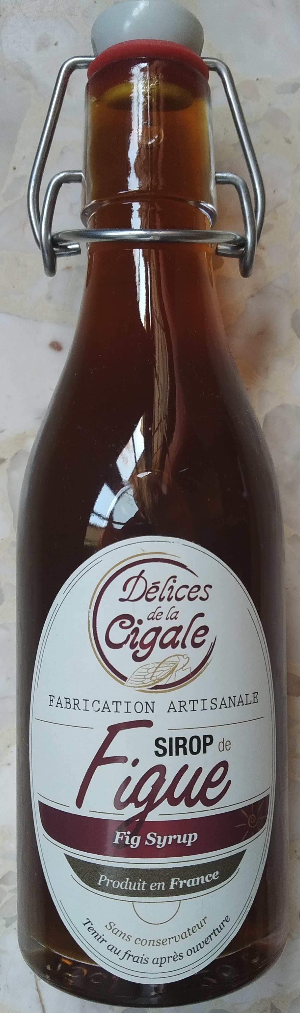 Sirop artisanal de Figue