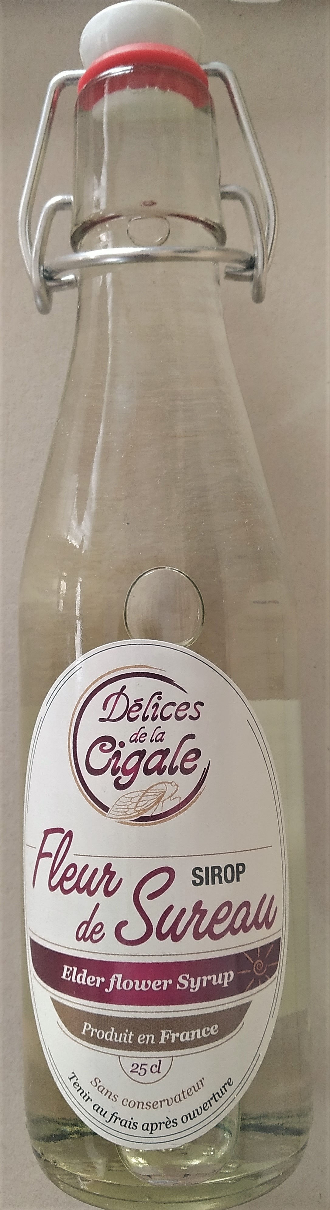 Sirop artisanal de Fleur de Sureau