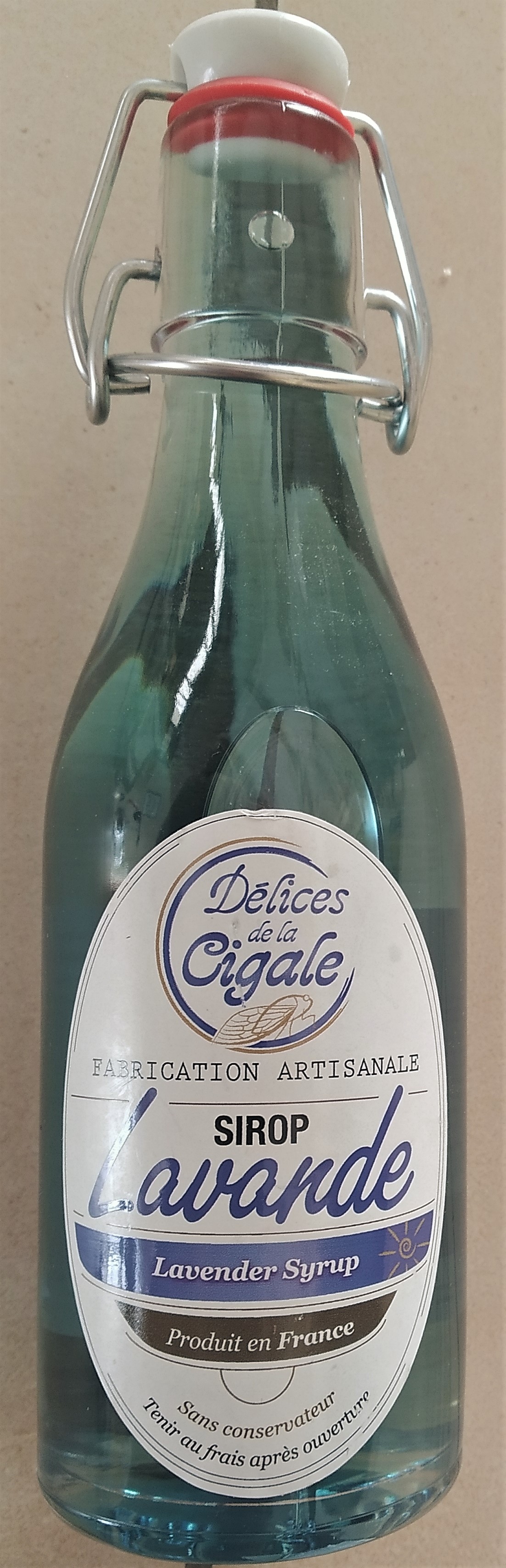 Sirop artisanal de Lavande