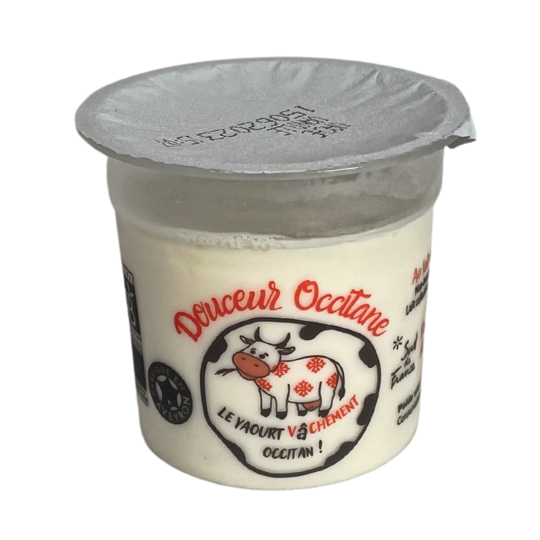 Yaourt au lait de vache bio Vanille - RHD