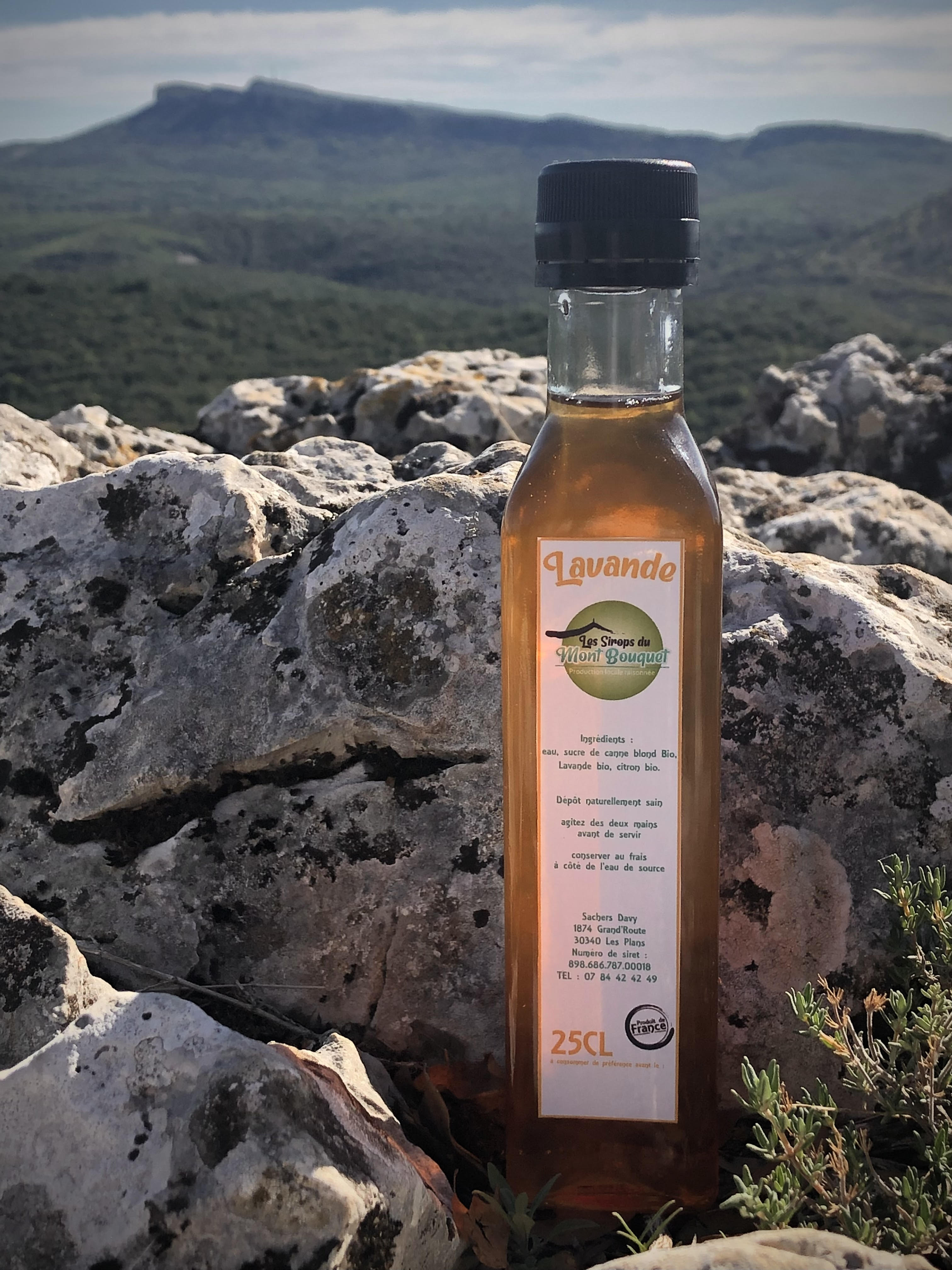 sirop de lavande