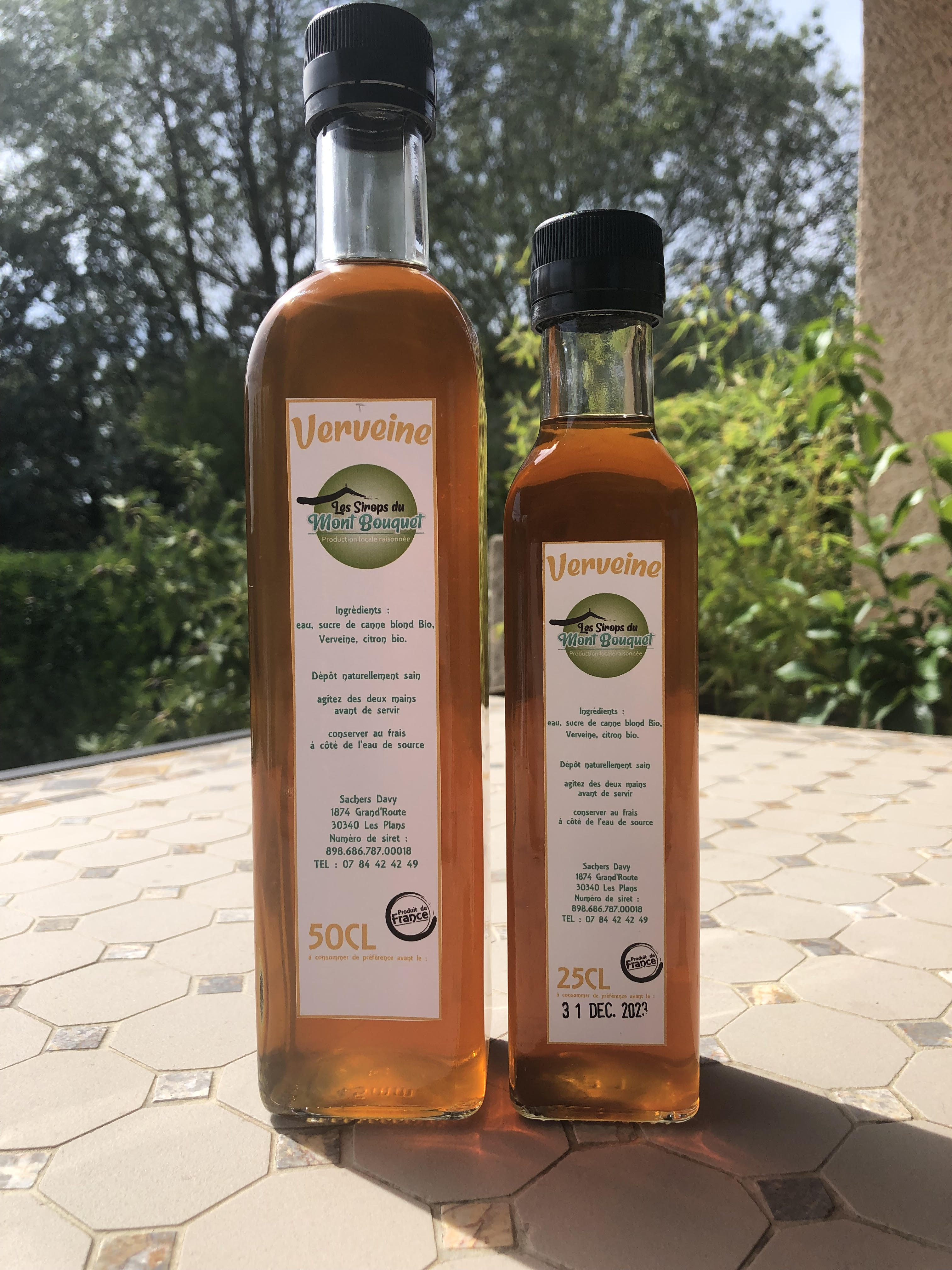 sirop de verveine